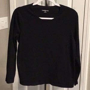 Croft&Barrow long sleeve crew neck tshirt